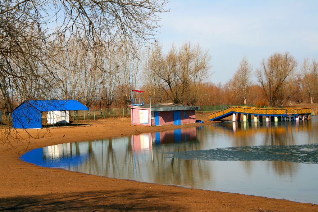 озеро санатория колос